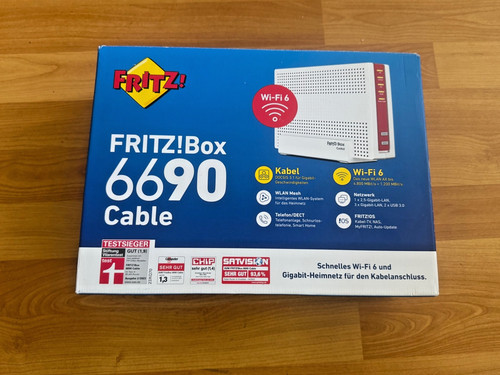 Fritz box 6690 - cable, 6